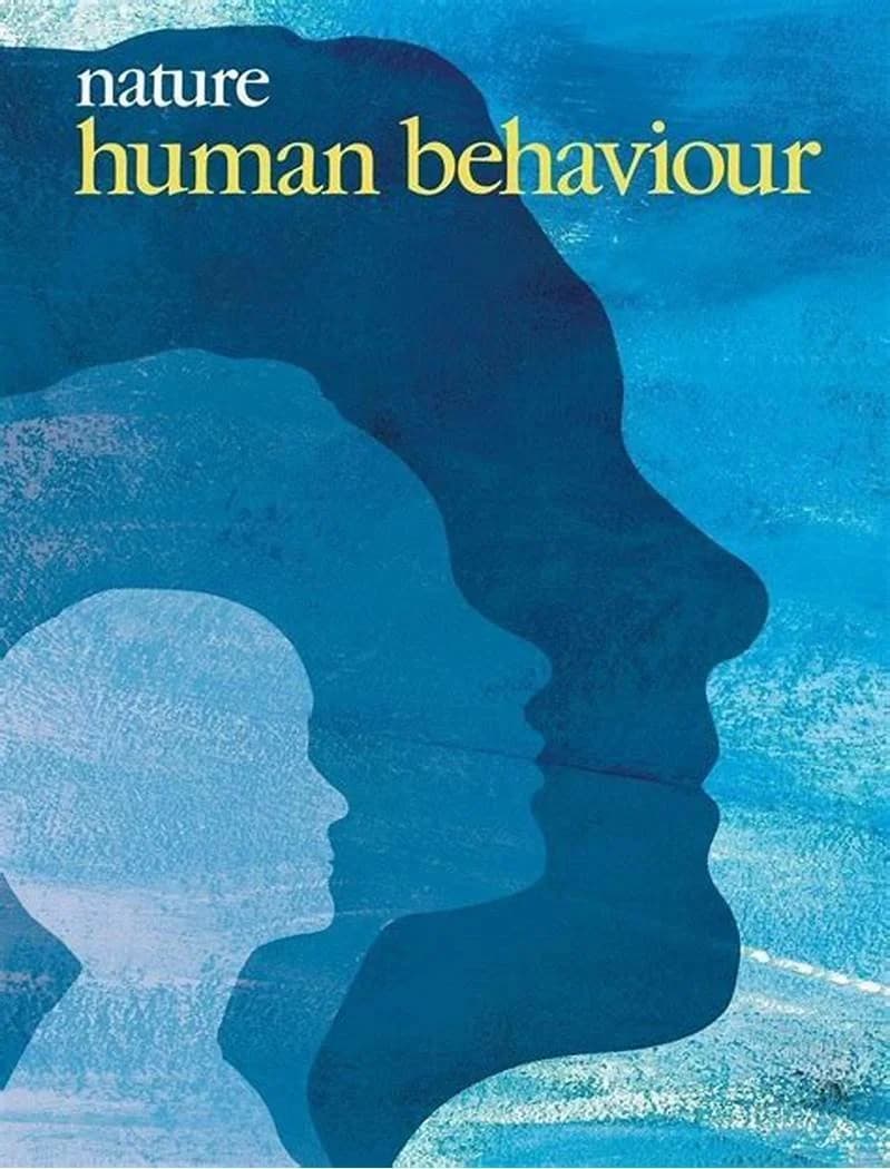 New Article Accepted at Nature Human Behavior!